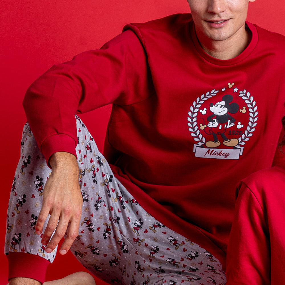 Pigiama invernale Family Uomo Donna Bimbo Bimba art Disney 62221 62317 Disney