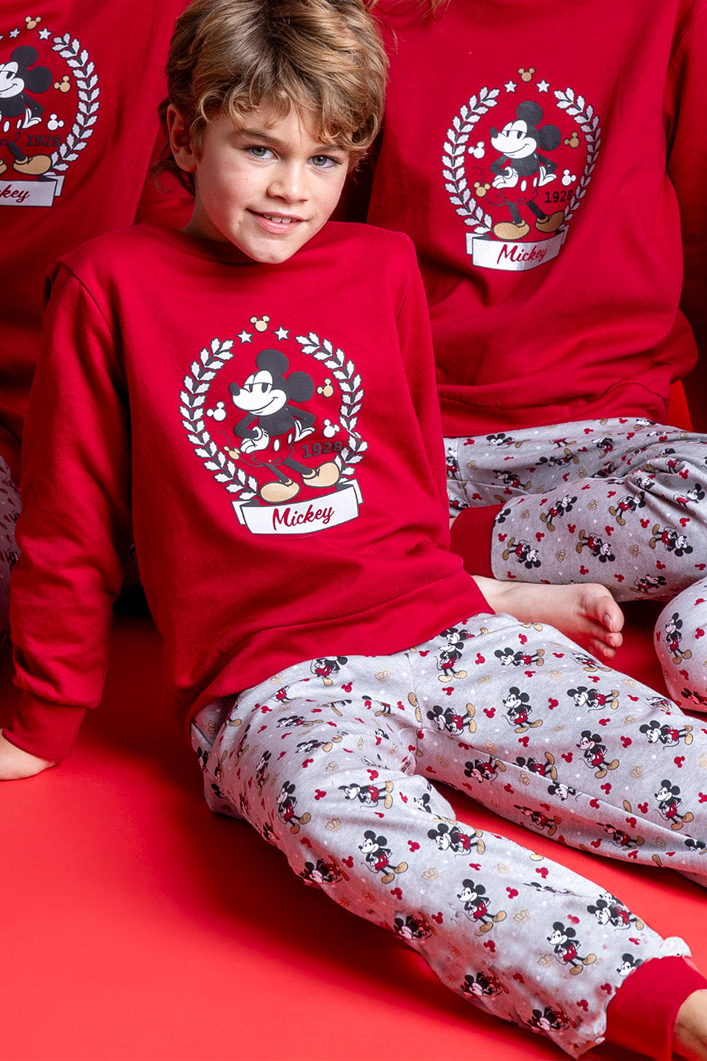 Pigiama invernale Family Uomo Donna Bimbo Bimba art Disney 62221 62317 Disney