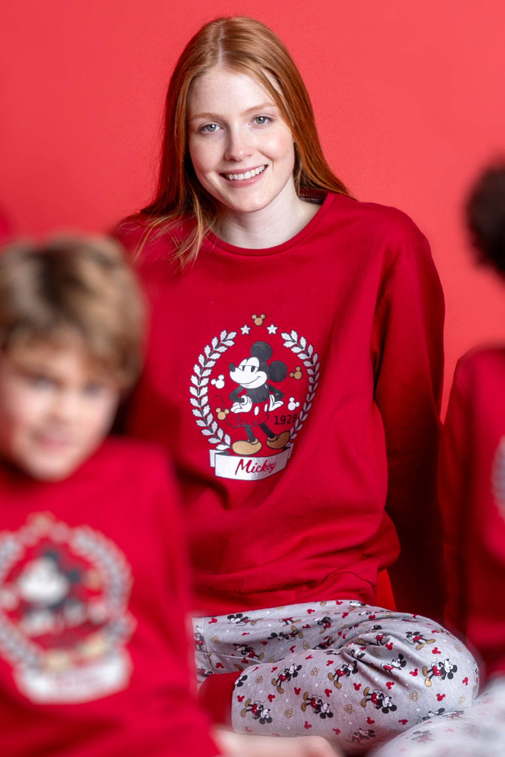 Pigiama invernale Family Uomo Donna Bimbo Bimba art Disney 62221 62317 Disney