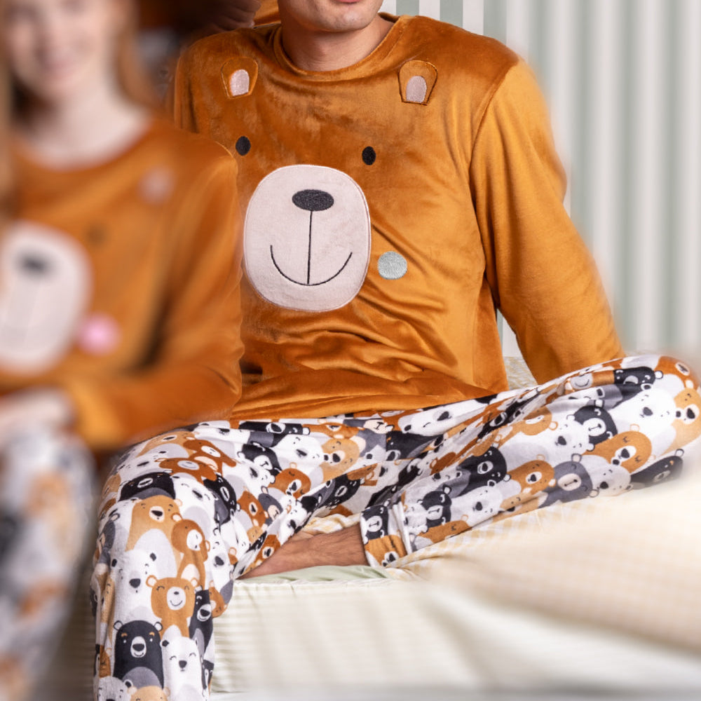 Pigiama invernale Family Uomo Donna Bimbo Bimba art 62783 62601 Disney