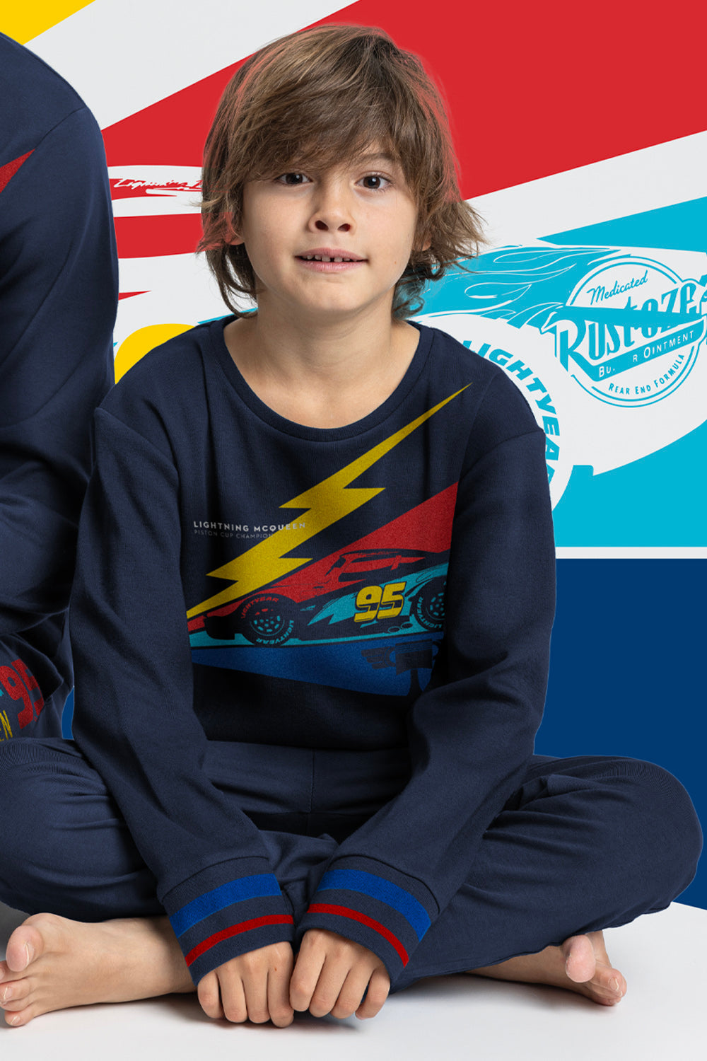 Pigiama Family Uomo Bimbo Cars 63898 63910 Disney