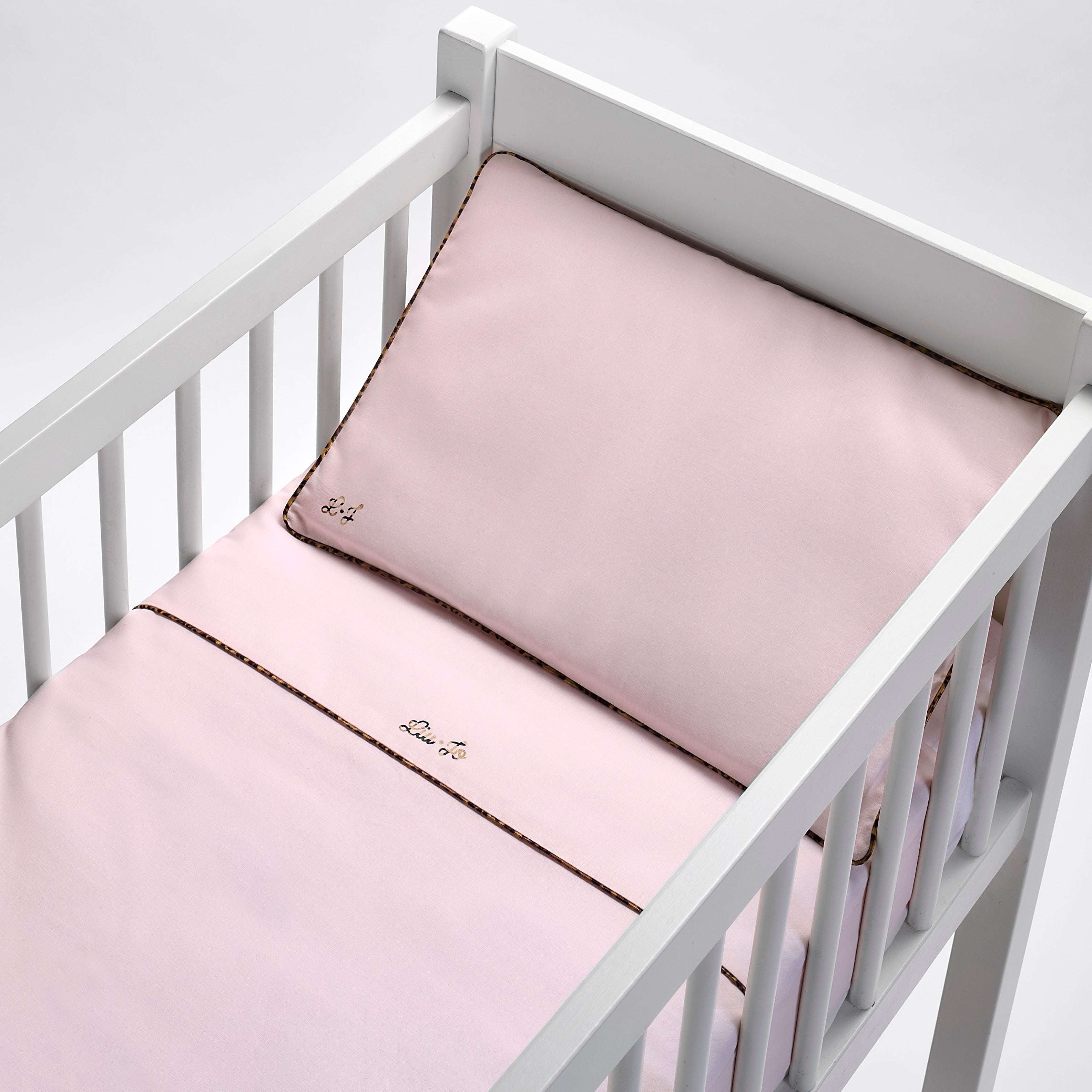 Liu jo Baby Completo 4 pezzi lenzuola e coperta Culla (passegino) art Maculino Liu Jo