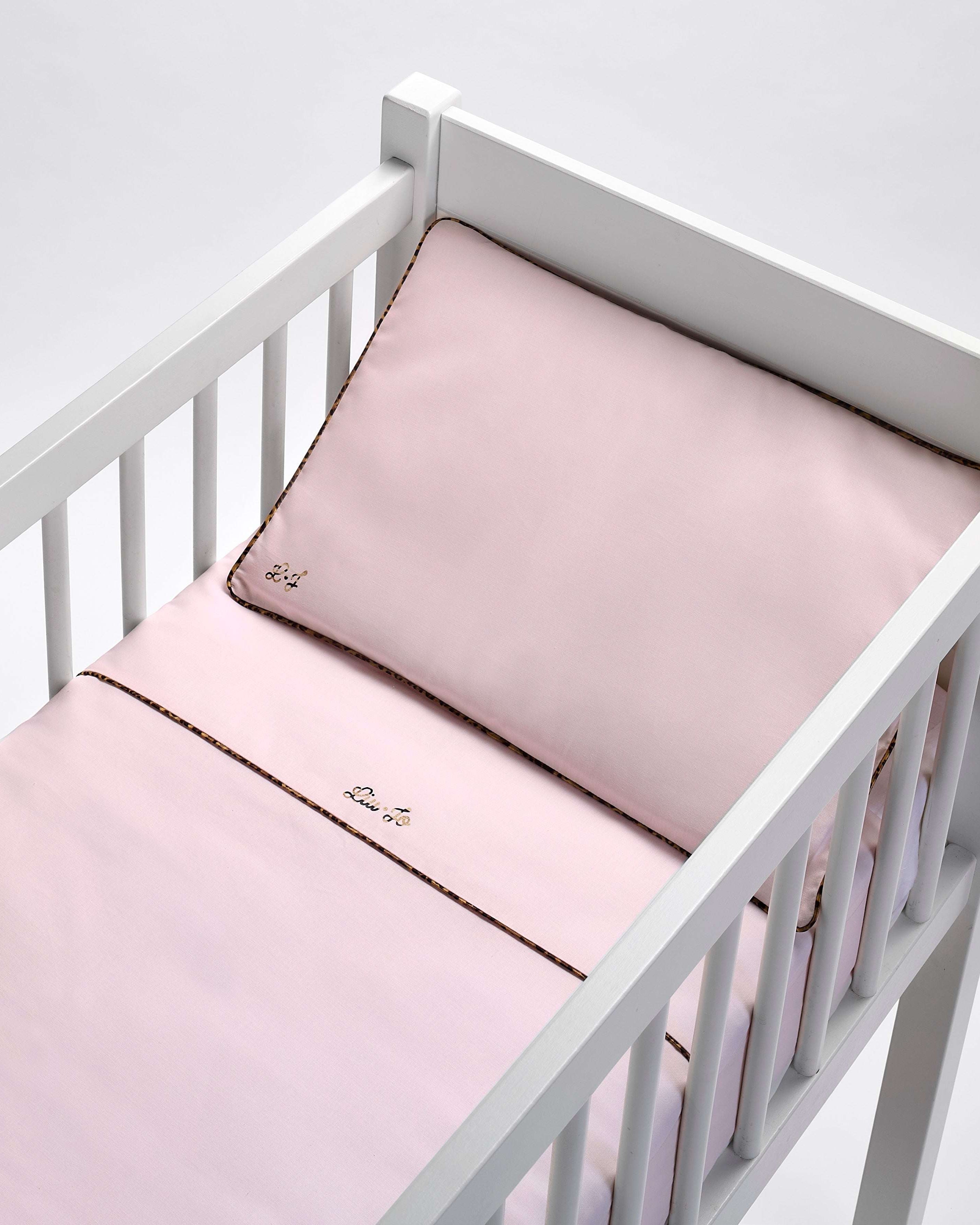 Liu jo Baby Completo 4 pezzi lenzuola e coperta Culla (passegino) art Maculino Liu Jo