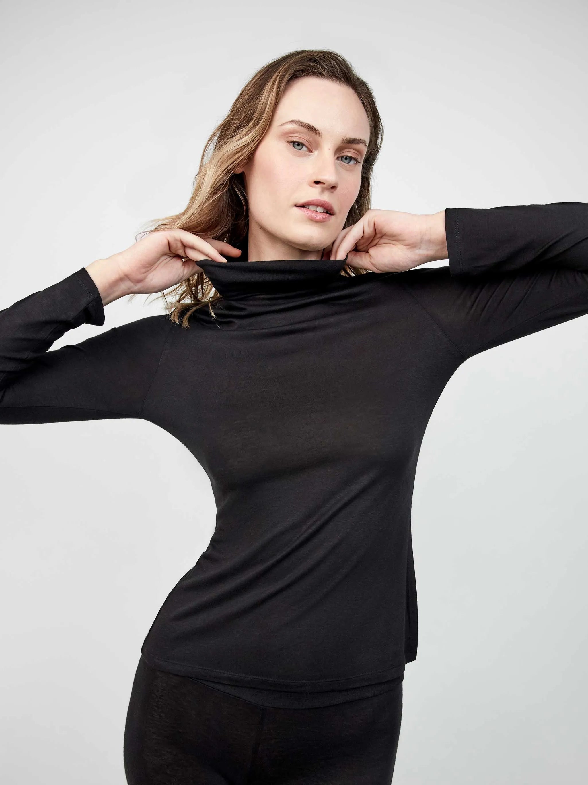 Maglia termica donna con collo alto - Gisela 10059 Gisela