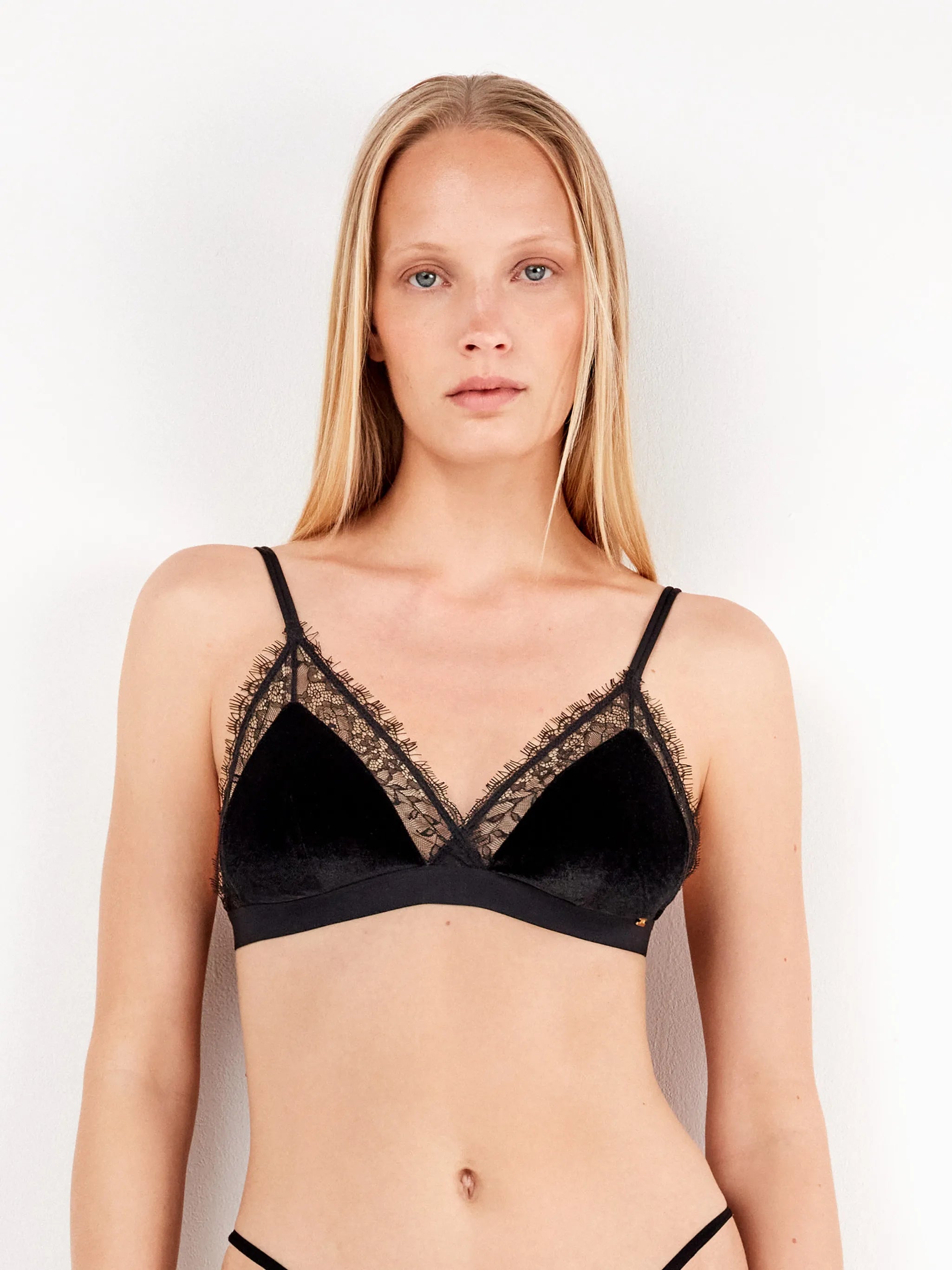 Reggiseno Gisela in velour 10136 Gisela