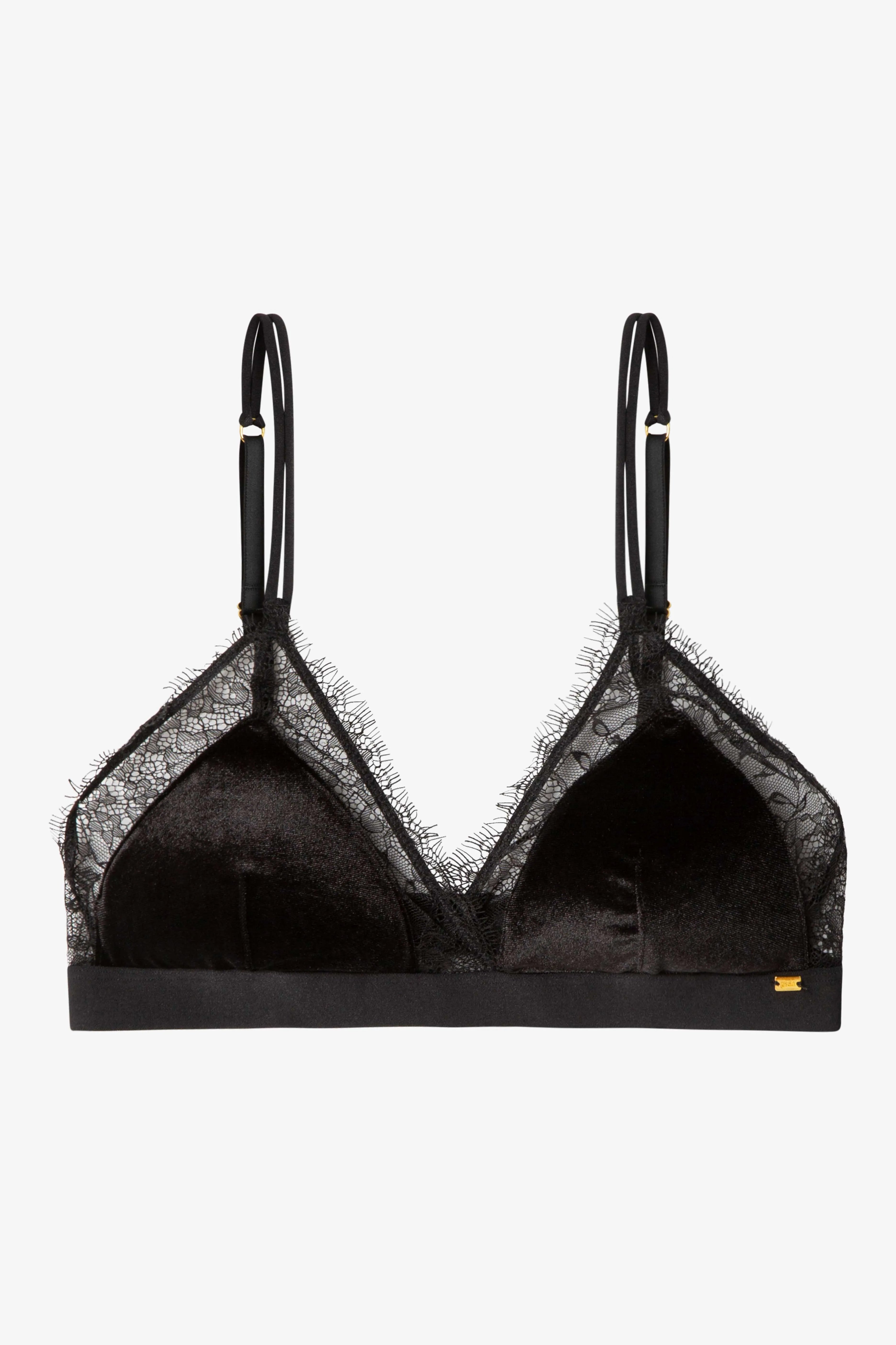 Reggiseno Gisela in velour 10136 Gisela