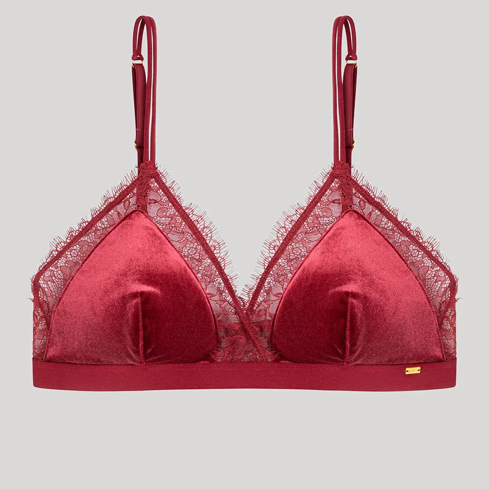 Reggiseno Gisela in velour 10136 Gisela