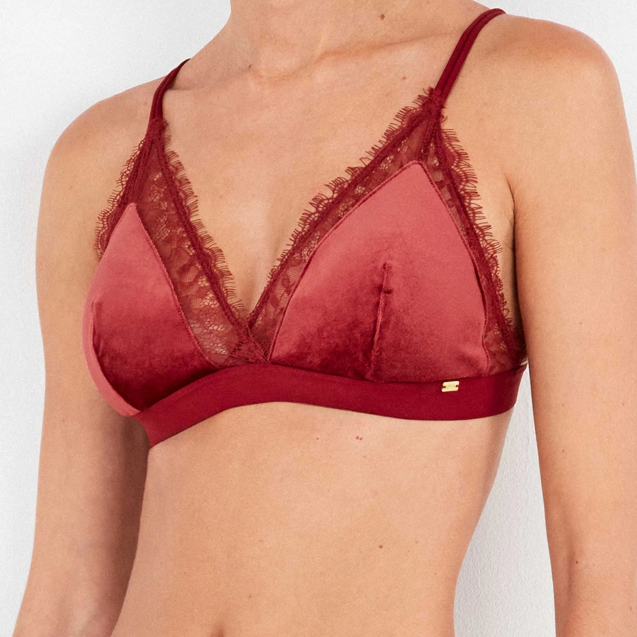 Reggiseno Gisela in velour 10136 Gisela