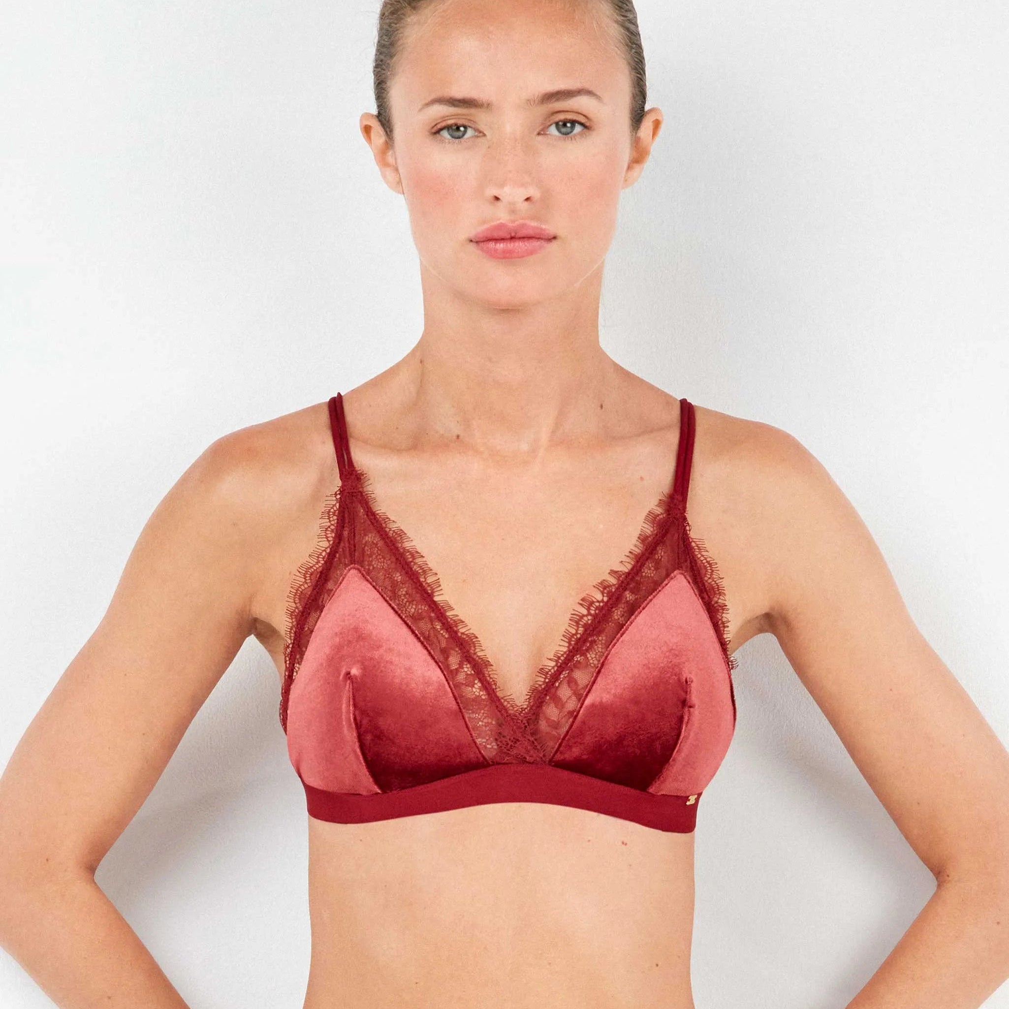 Reggiseno Gisela in velour 10136 Gisela