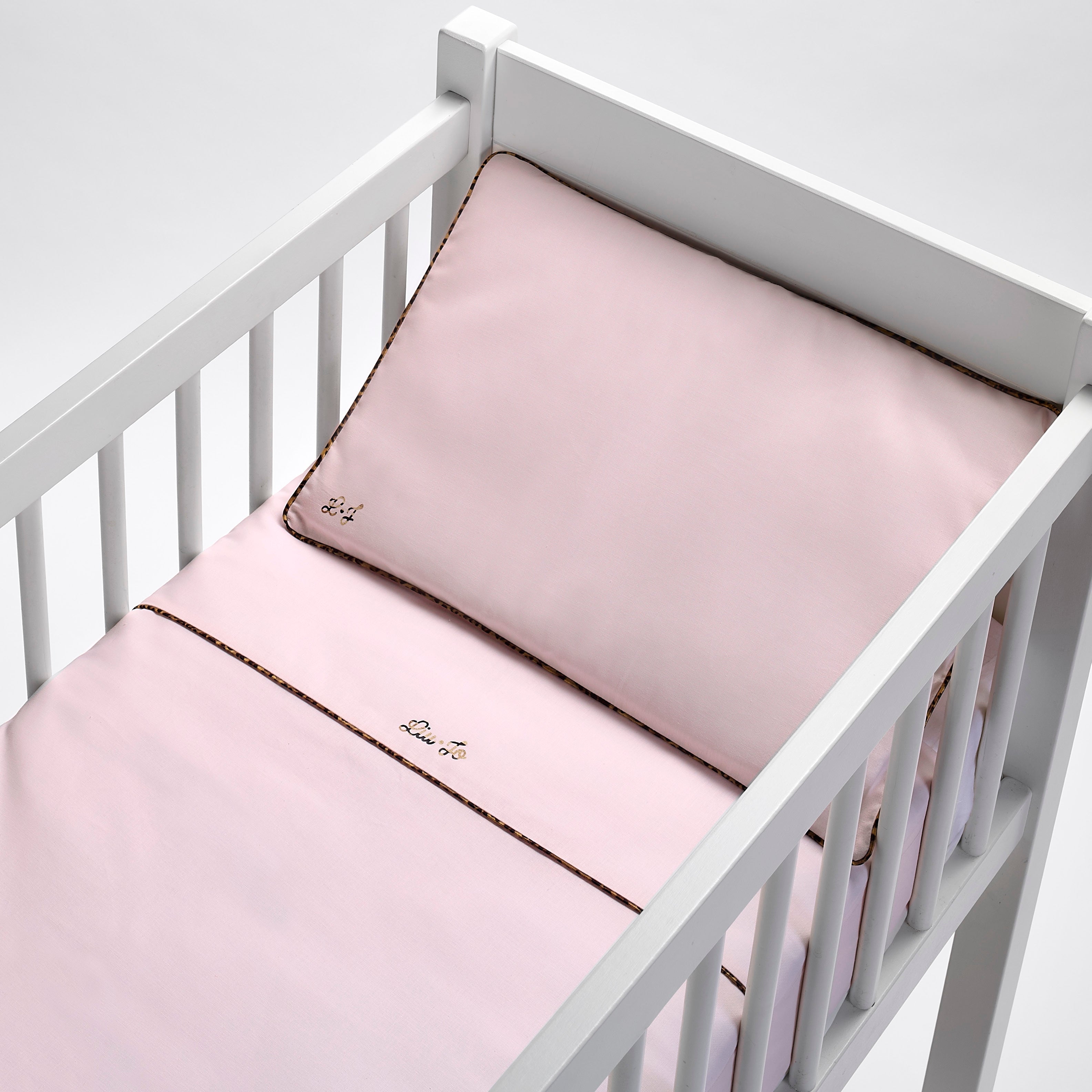 Liu jo Baby Completo 4 pezzi lenzuola e coperta Culla (passegino) art Maculino Liu Jo