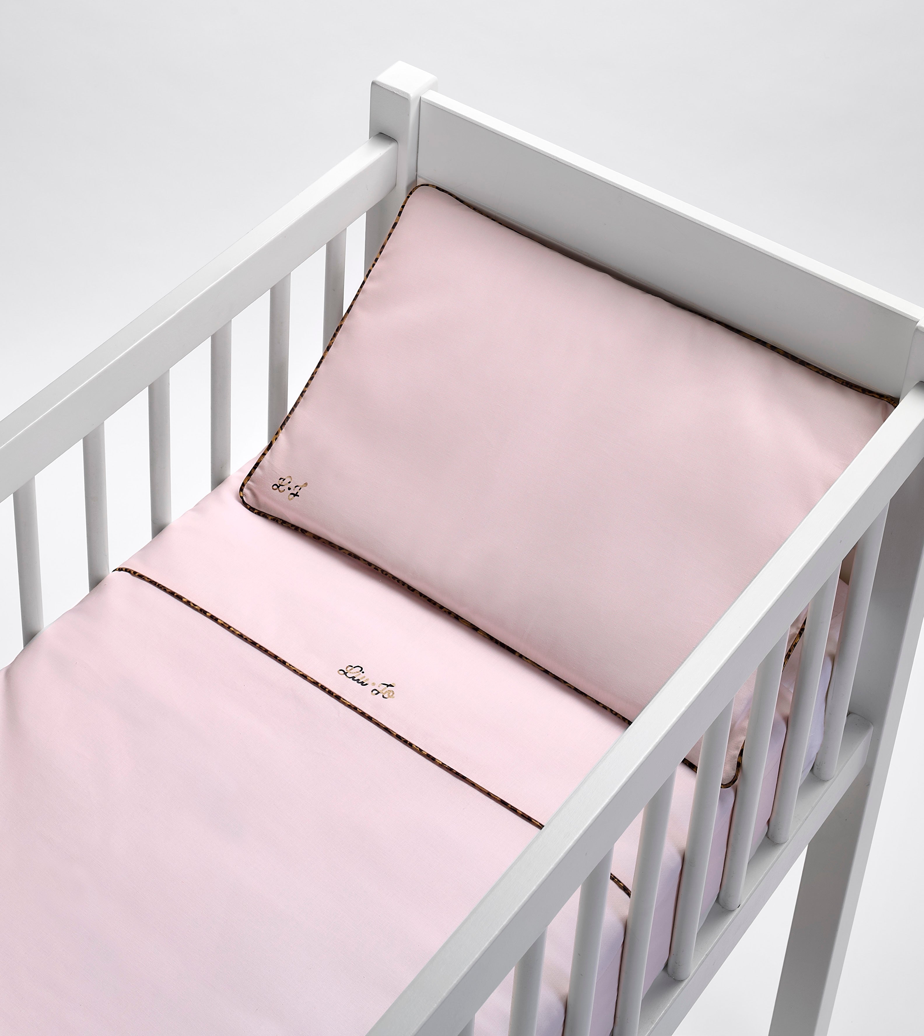 Liu jo Baby Completo 4 pezzi lenzuola e coperta Culla (passegino) art Maculino Liu Jo