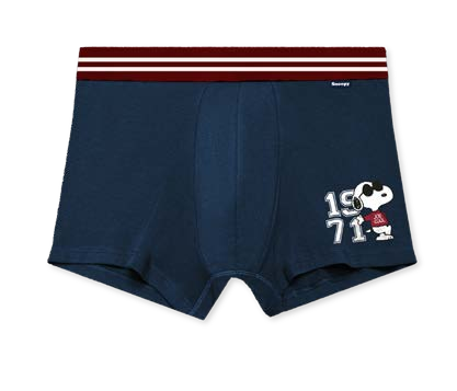 Coppia Boxer Uomo Snoopy peanuts 48573 Disney