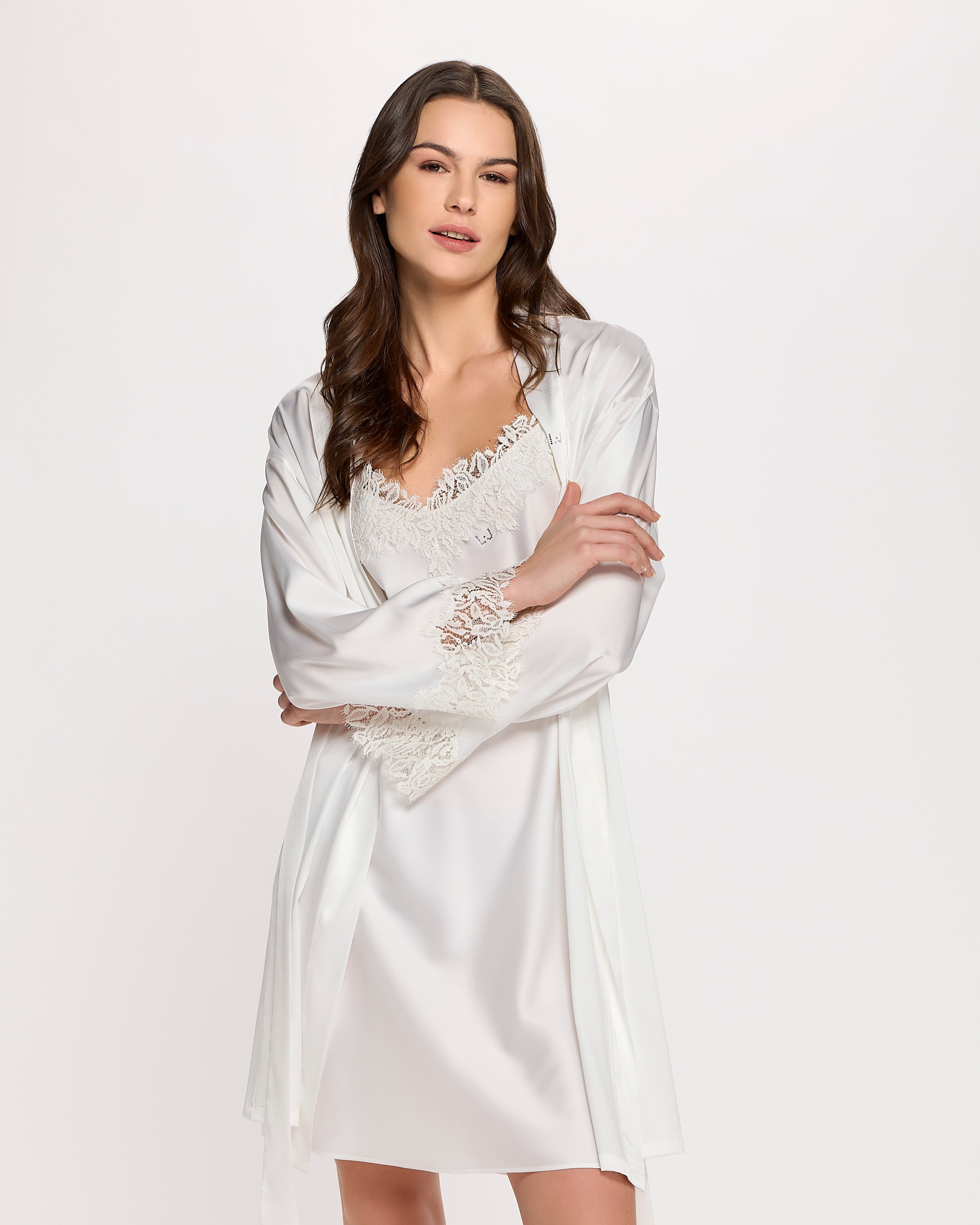 Liu Jo Vestaglia da notte art Wedding in Raso DL0031 Liu Jo