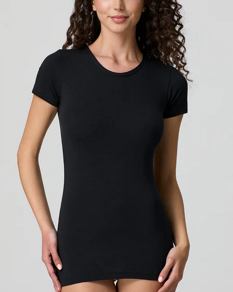 Maglia donna Jadea 4180 manica corta cotone modal girocollo + colori Jadea