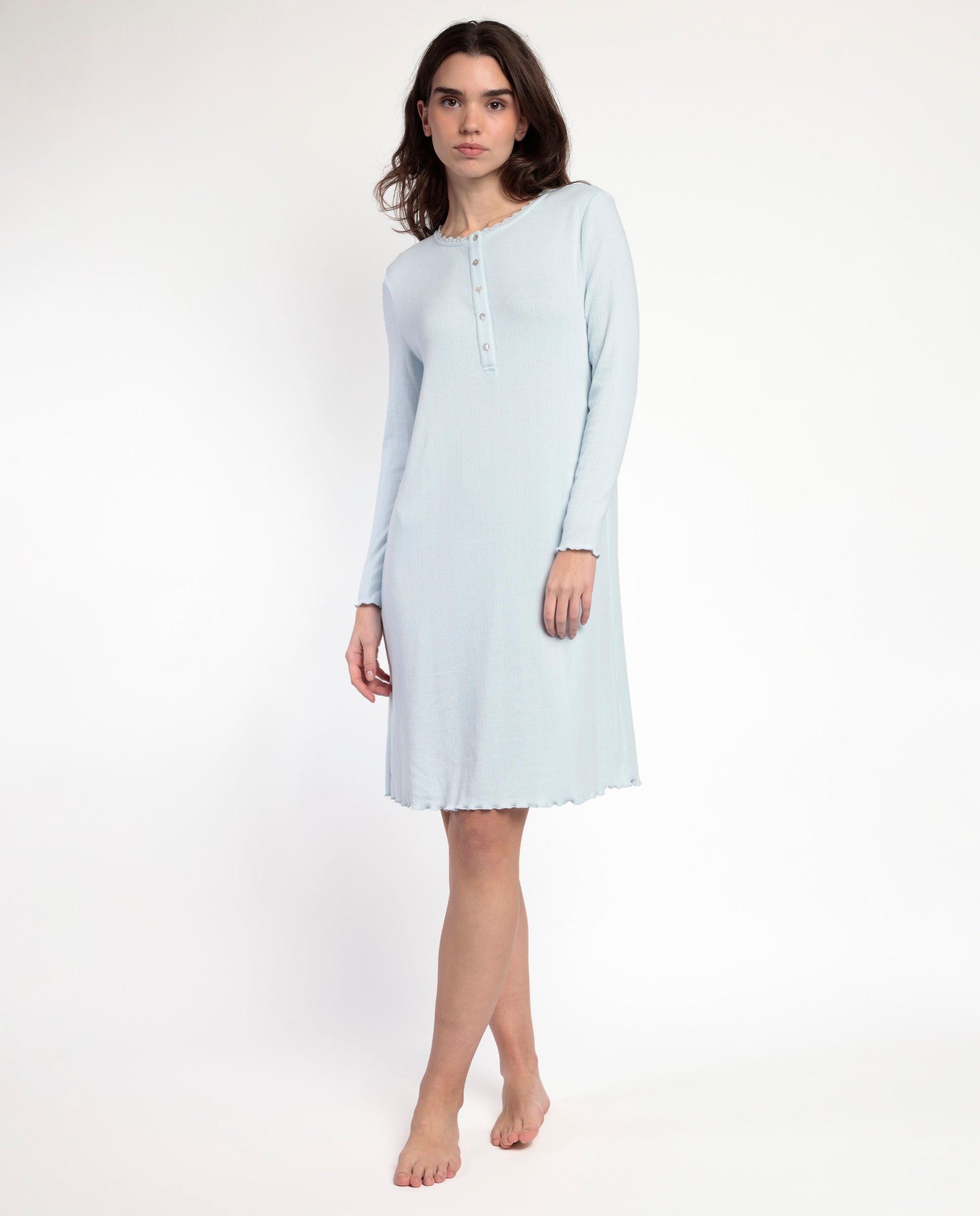 Camicia da notte invernale Donna 61431 Admas