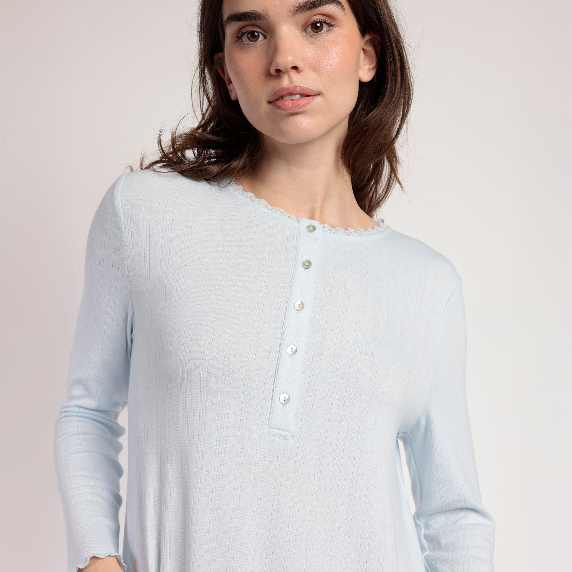 Camicia da notte invernale Donna 61431 Admas