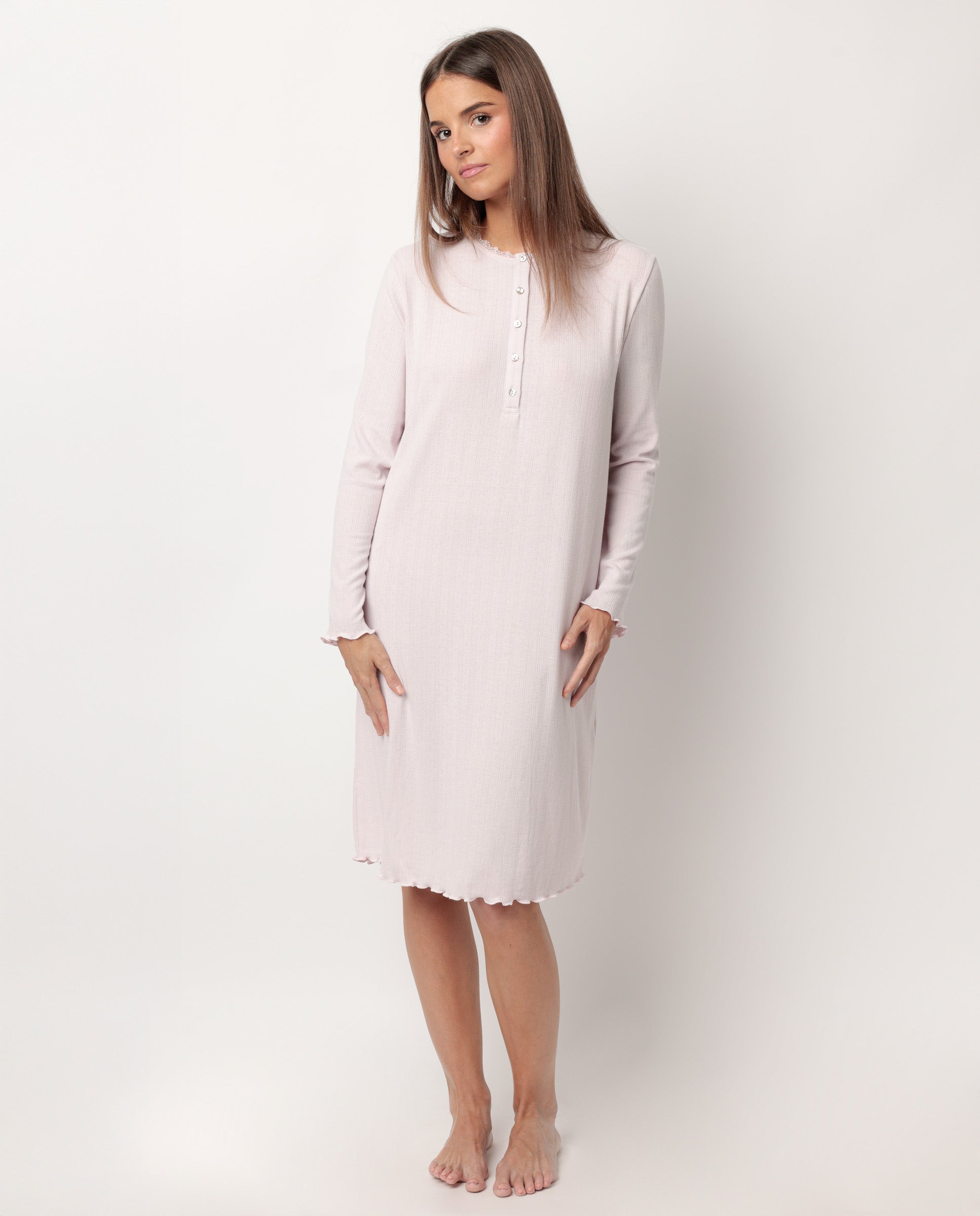 Camicia da notte invernale Donna 61431 Admas