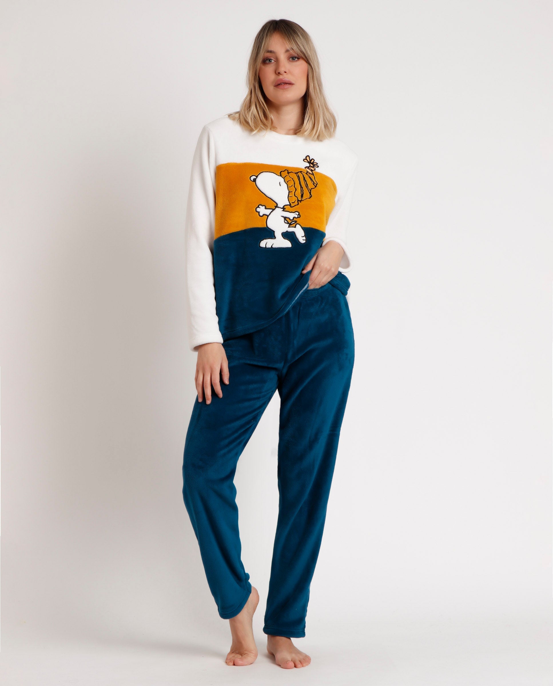Pigiama Family Uomo Donna Bimbo Bimba art Snoopy 62422 62011 Disney