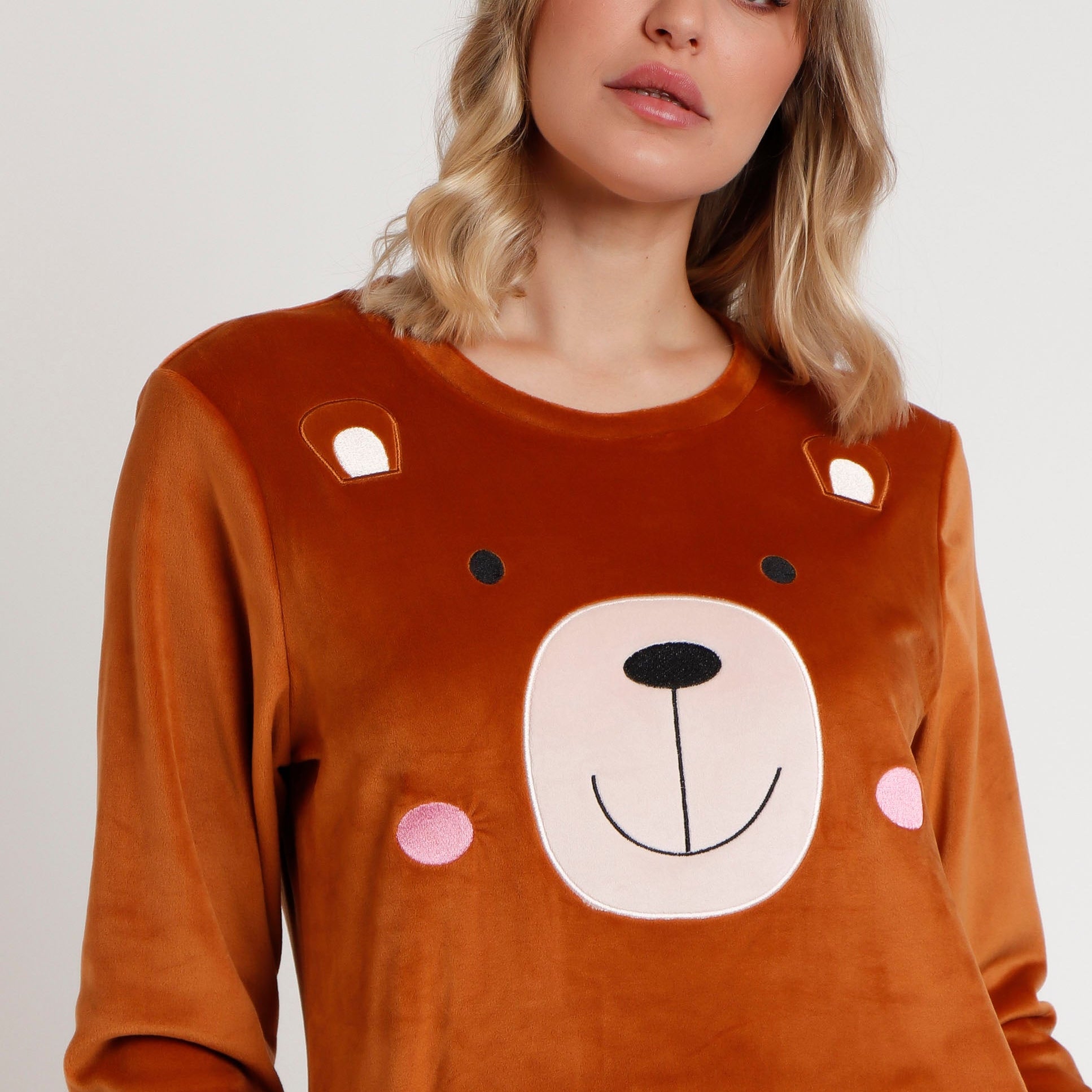 Pigiama invernale Family Uomo Donna Bimbo Bimba art 62783 62601 Disney