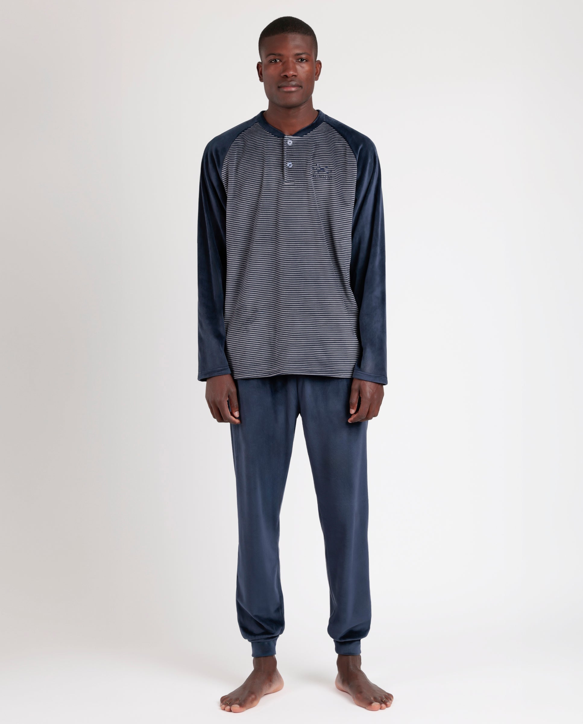 Pigiama Uomo Admas 62767 Blu Admas