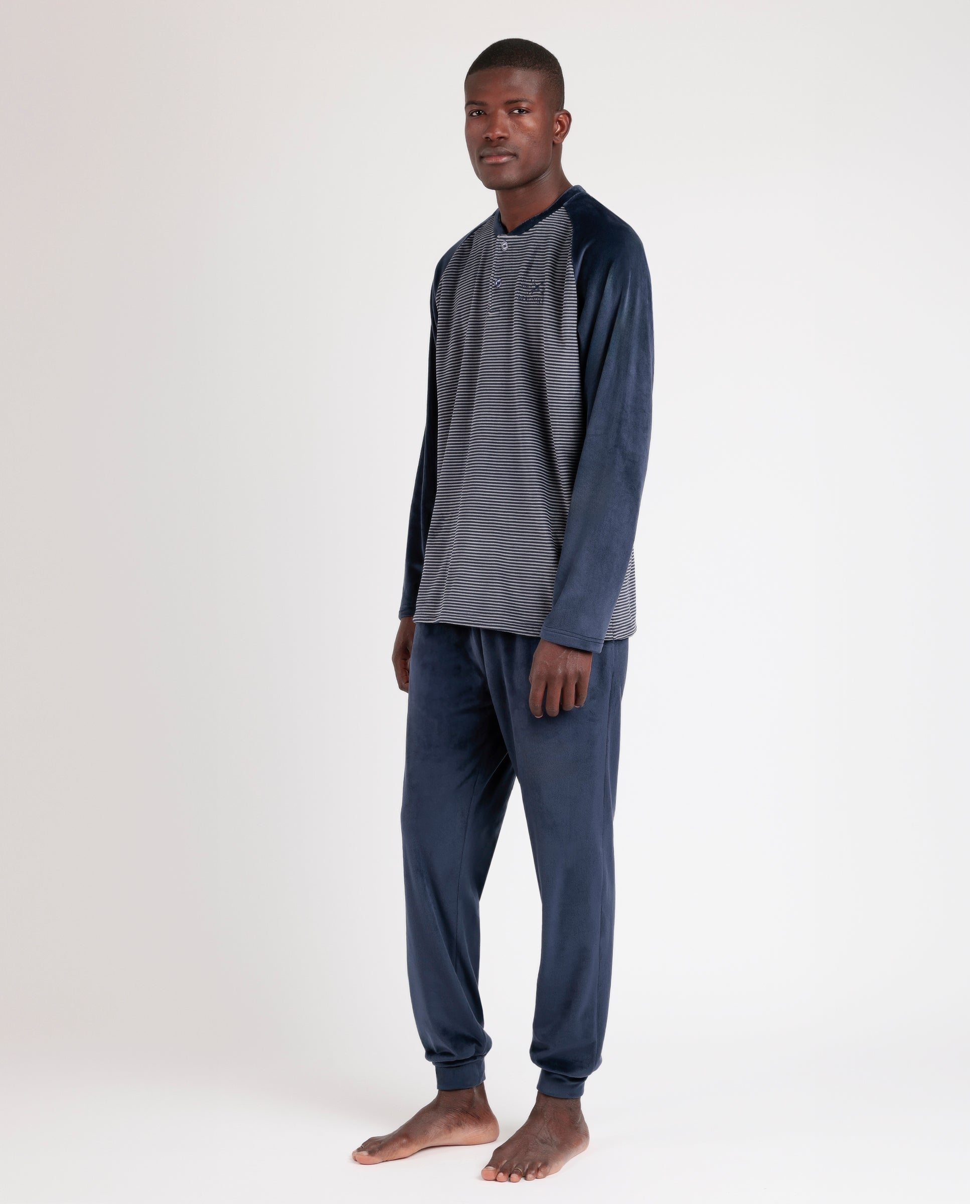 Pigiama Uomo Admas 62767 Blu Admas