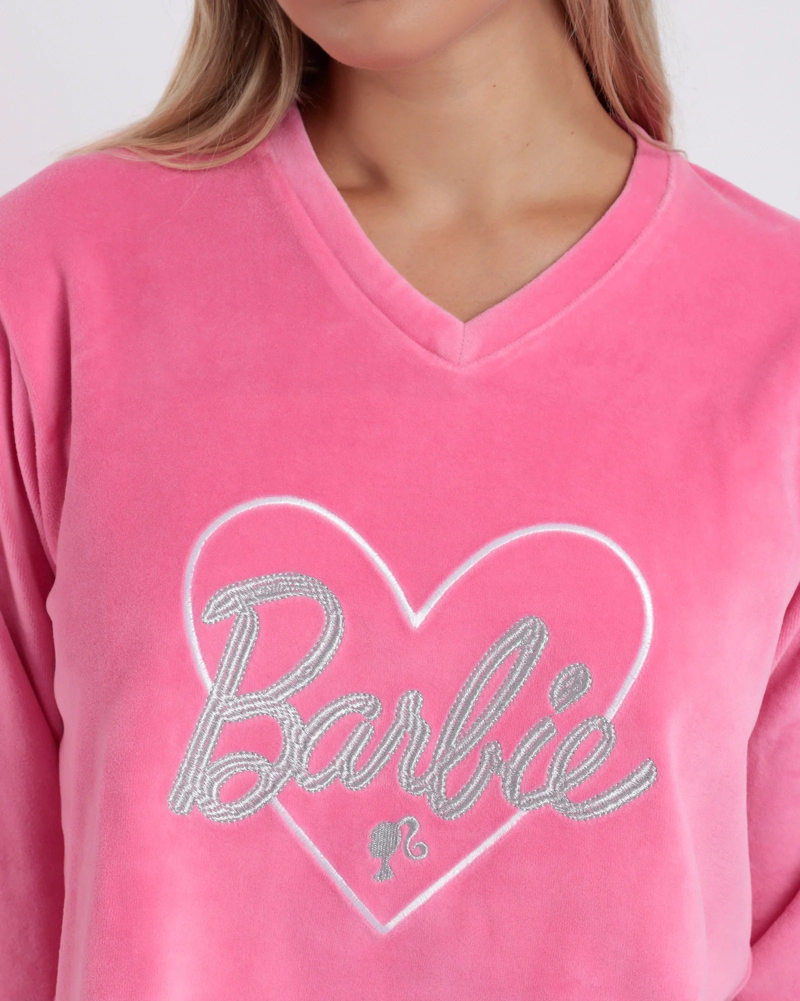 Pigiama donna invernale barbie 62961 Barbie