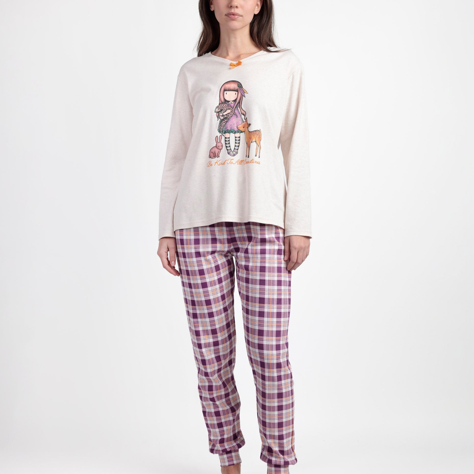 Pigiama Donna Bambina Santoro gojuss invernale 63384 63409 Santoro Gorjuss