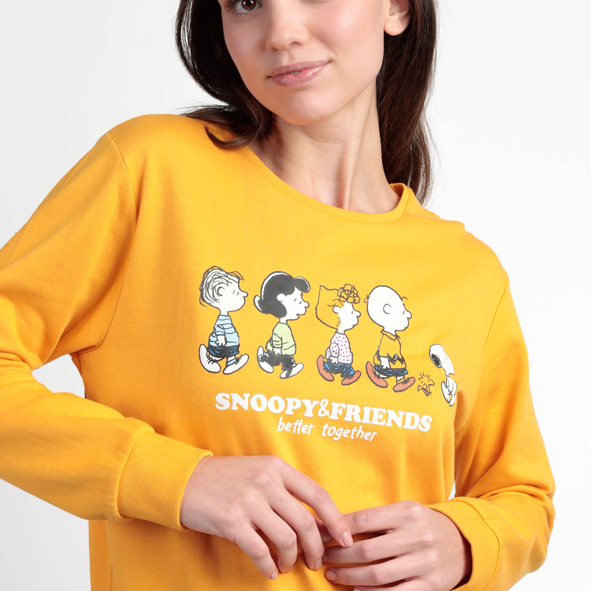 Pigiama invernale Family Uomo Donna Bimbo Bimba art Snoopy 63015 63429 Admas
