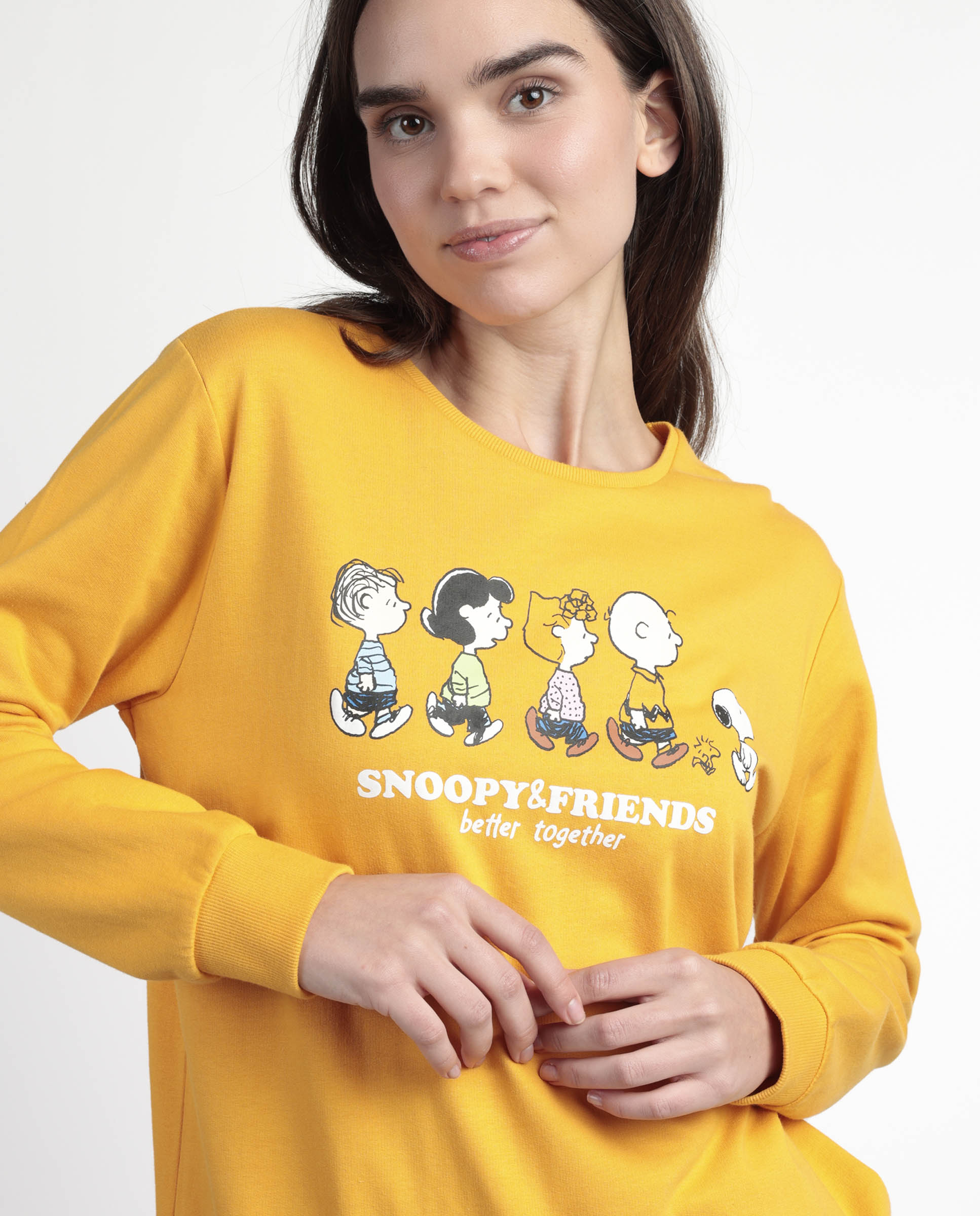 Pigiama invernale Family Uomo Donna Bimbo Bimba art Snoopy 63015 63429 Admas