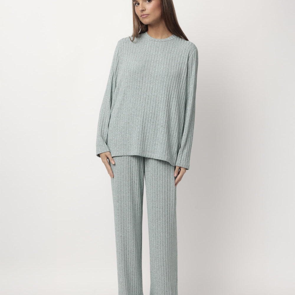 Pigiama tuta Donna in caldo cotone Admas 63629 acqua Admas