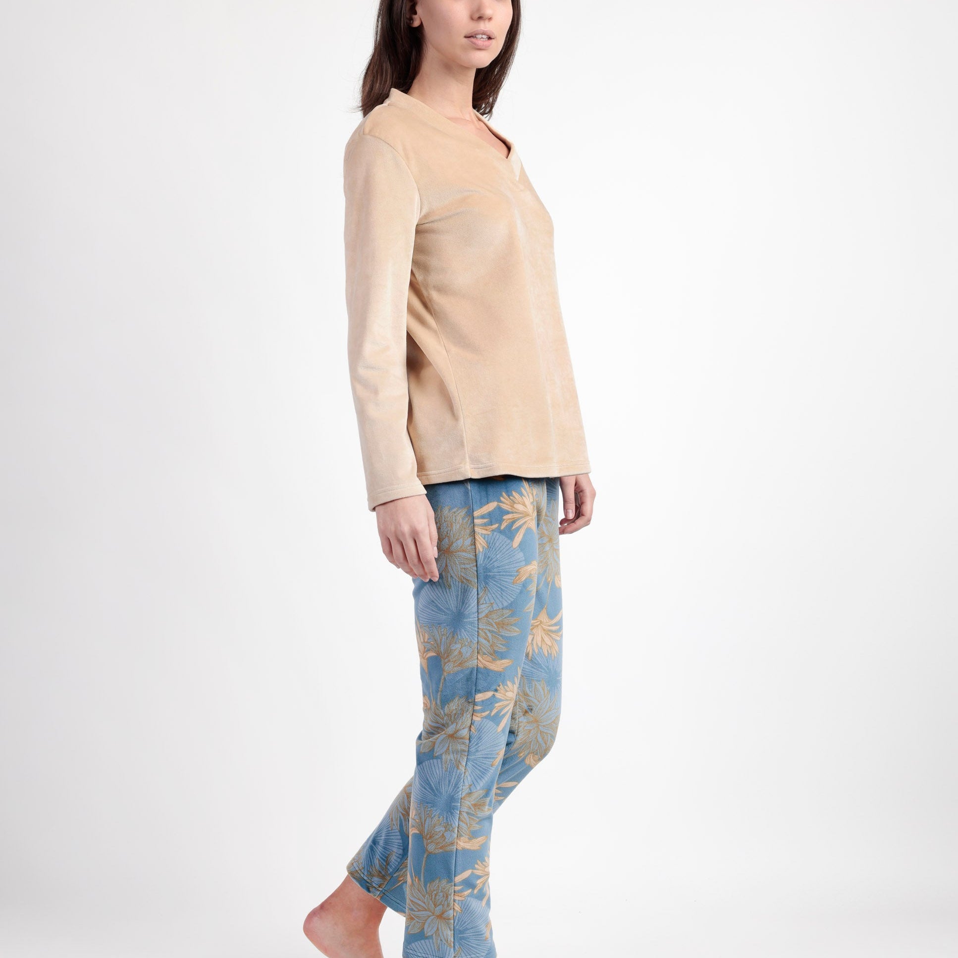 Pigiama Donna invernale in coral Admas 63641 Admas
