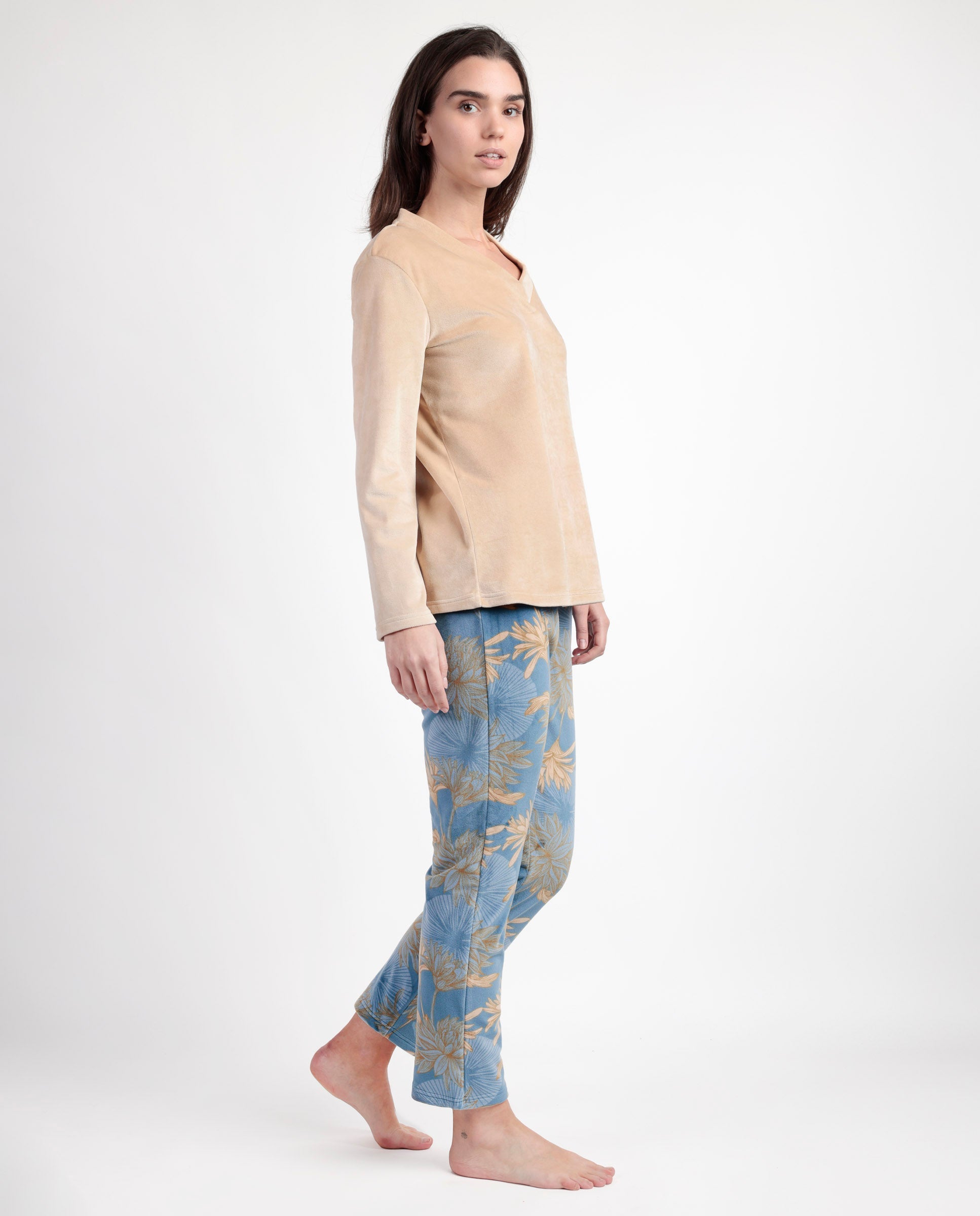 Pigiama Donna invernale in coral Admas 63641 Admas