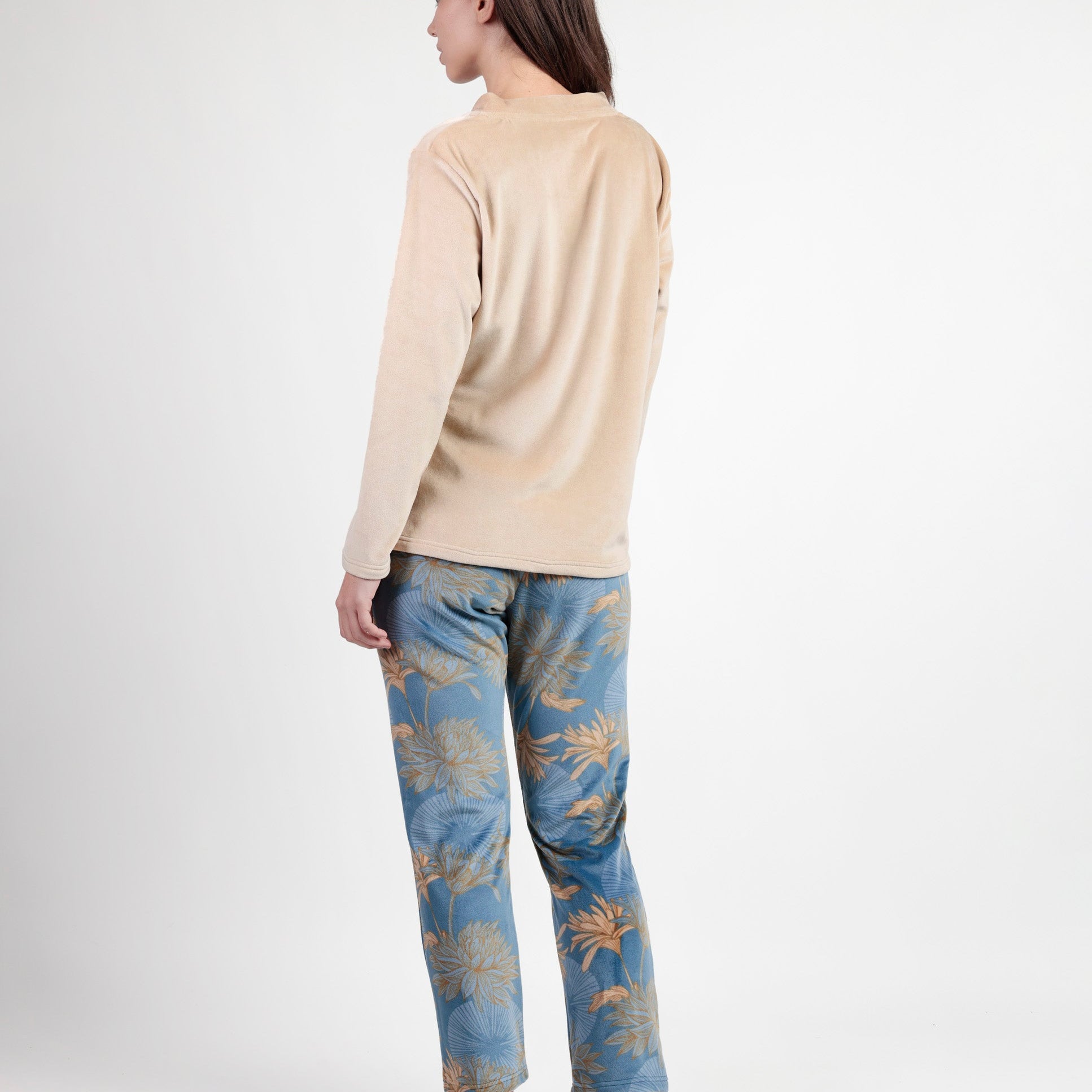 Pigiama Donna invernale in coral Admas 63641 Admas