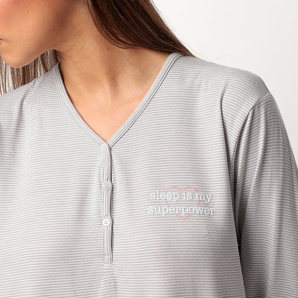 Pigiama Donna in caldo cotone Admas 63643 Admas
