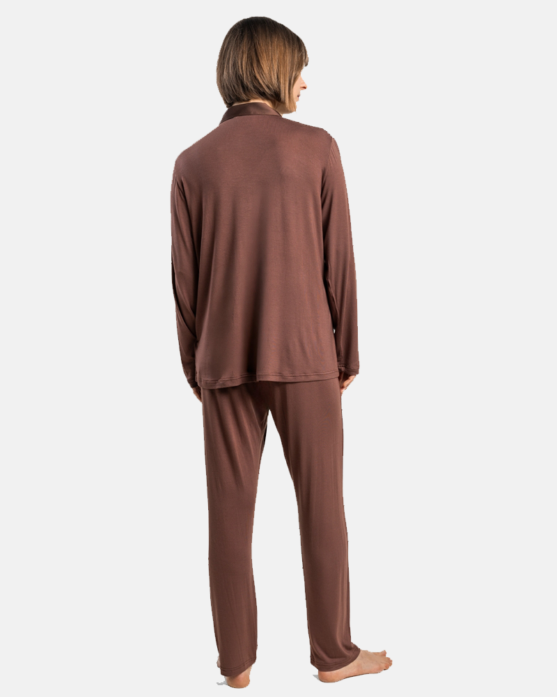 Pigiama Donna invernale Admas 63647 CHOCOLATE Admas
