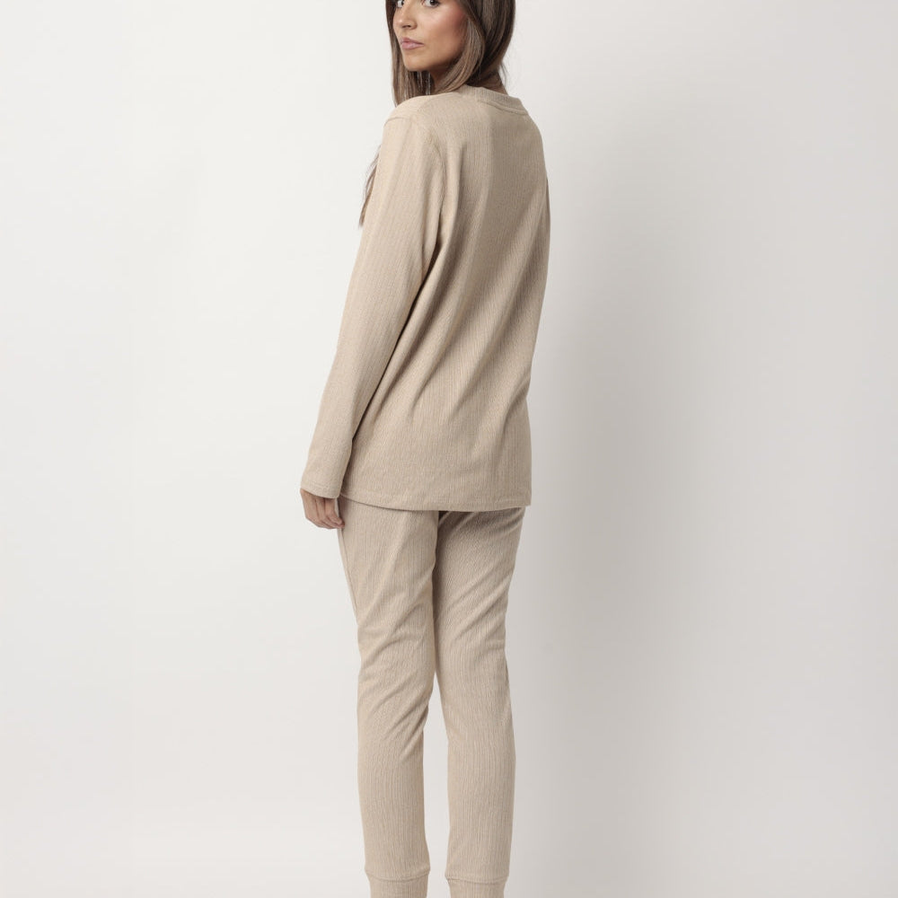 Pigiama tuta Donna in caldo cotone Admas 63655 Admas