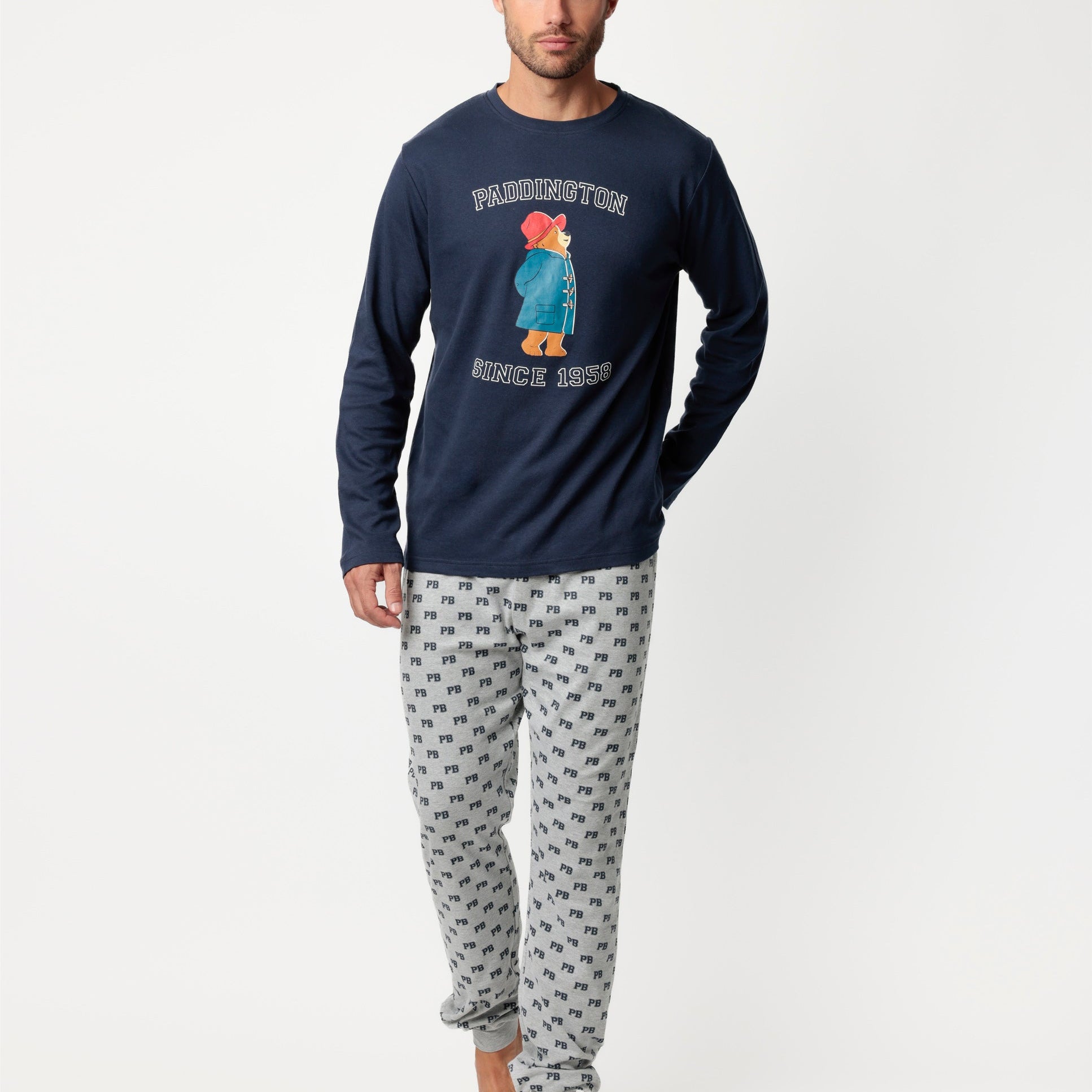 Pigiama Family Uomo Bimbo Paddington 63863 63878 Disney
