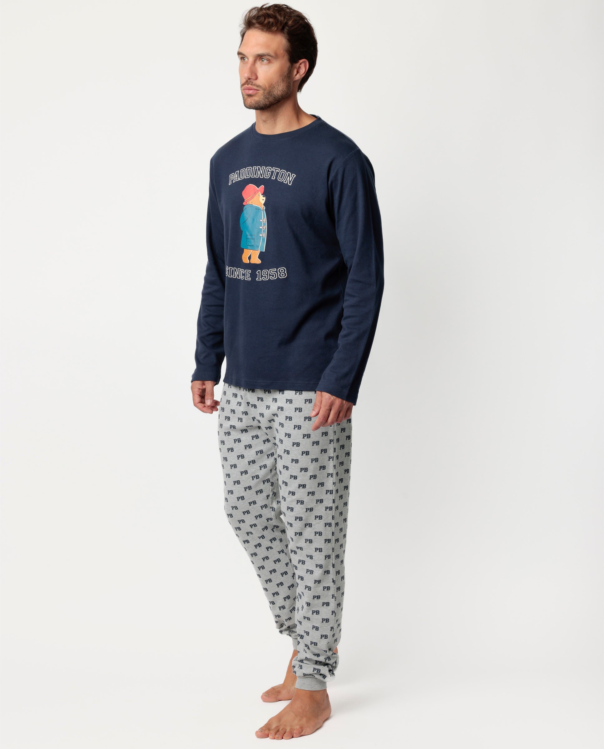 Pigiama Family Uomo Bimbo Paddington 63863 63878 Disney
