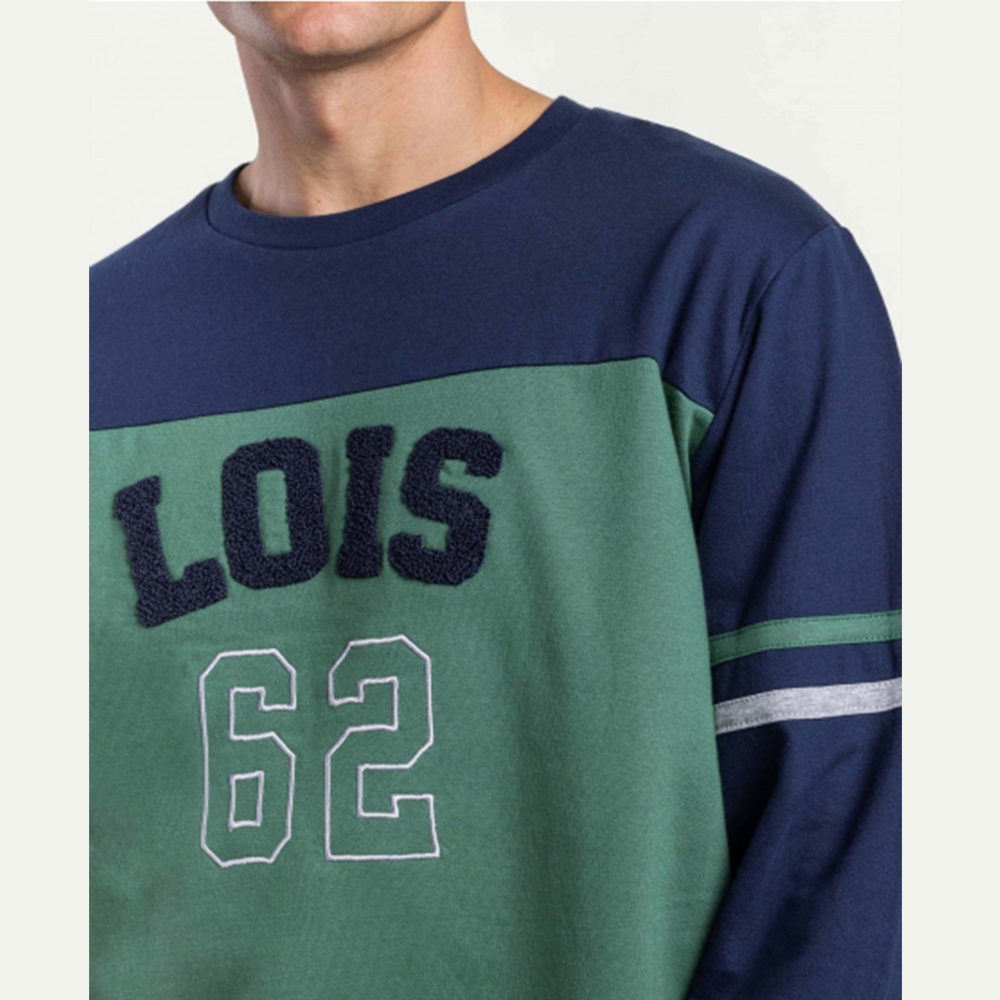 Pigiama Uomo Lois Felpa 64151 Lois