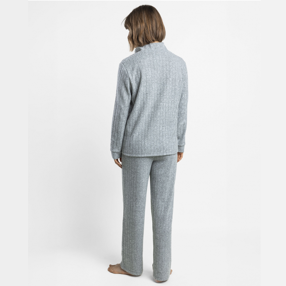 Pigiama Donna invernale Admas 64641 Grigio Admas