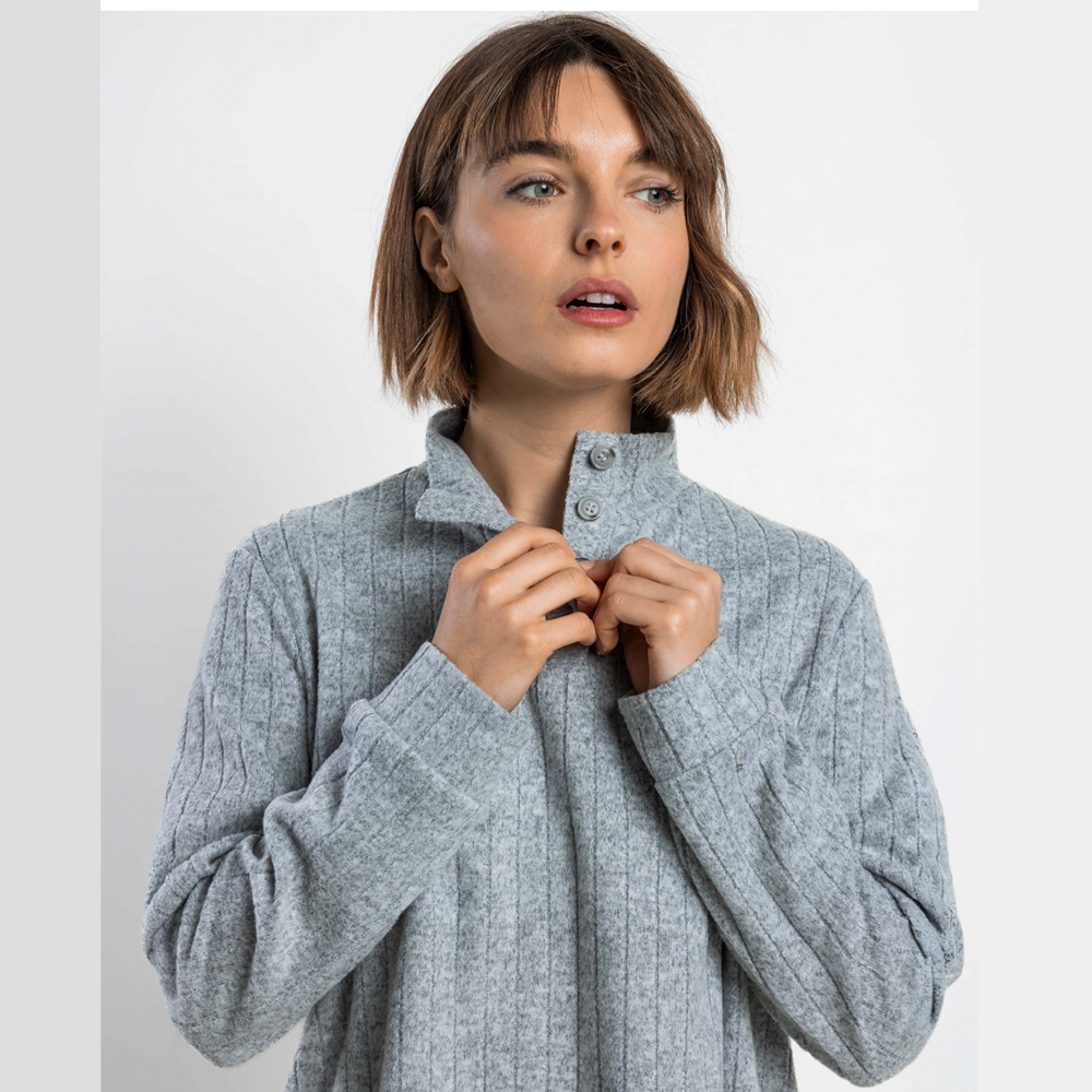 Pigiama Donna invernale Admas 64641 Grigio Admas