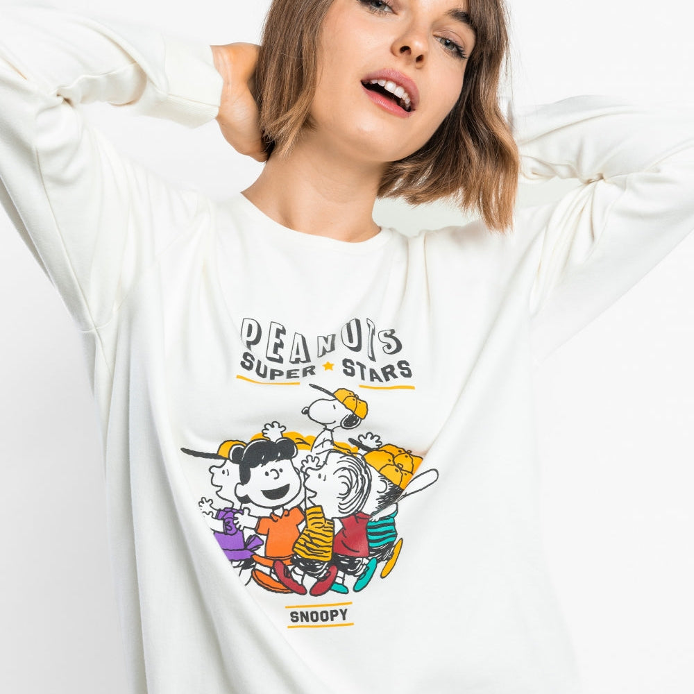 Pigiama invernale Family Uomo Donna Bimbo Bimba art Snoopy 64014 64993 Admas