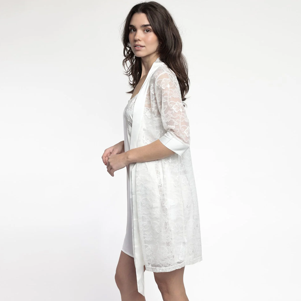 Vestaglia da notte art Wedding in Raso Admas 67227 Admas