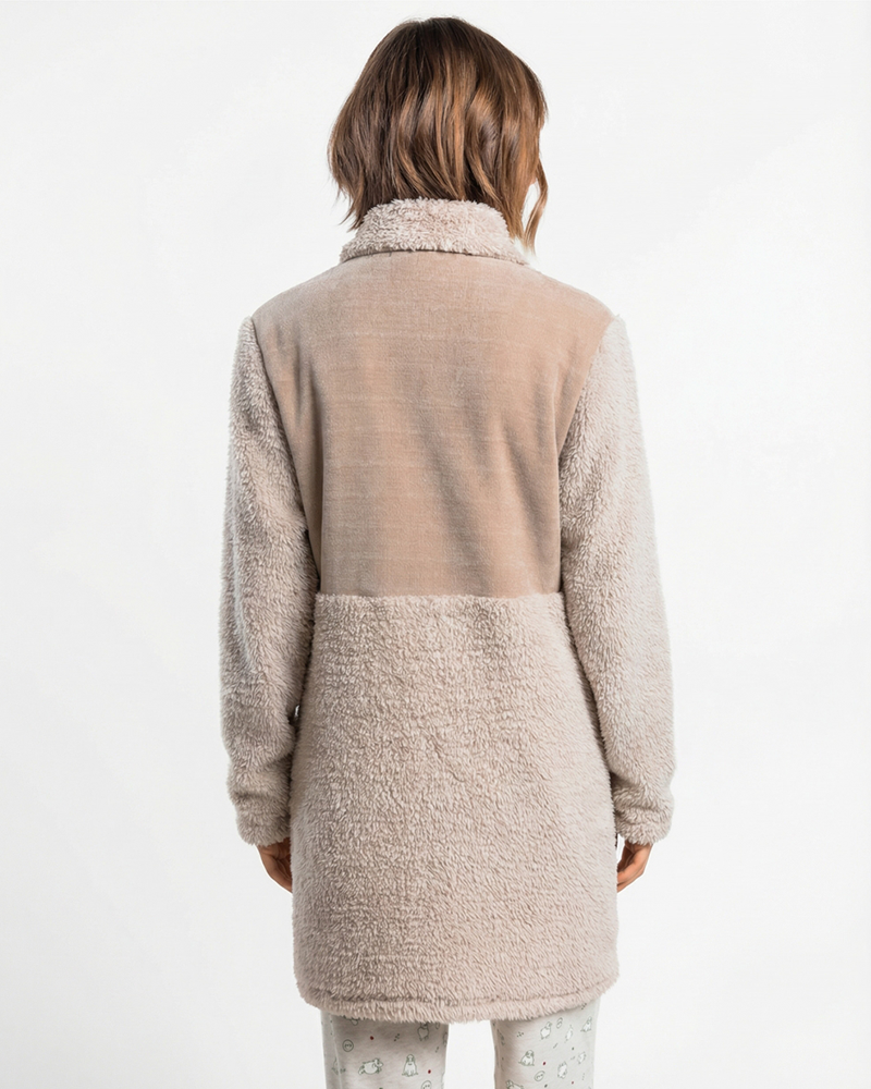 Vestaglia Donna in Coral Sherpa 67391 Admas