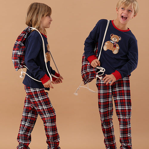 Pigiama invernale Family Uomo Donna Bimbo Bimba Maryplaid Maryplaid