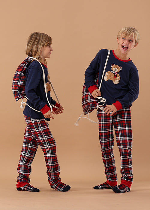 Pigiama invernale Family Uomo Donna Bimbo Bimba Maryplaid Maryplaid