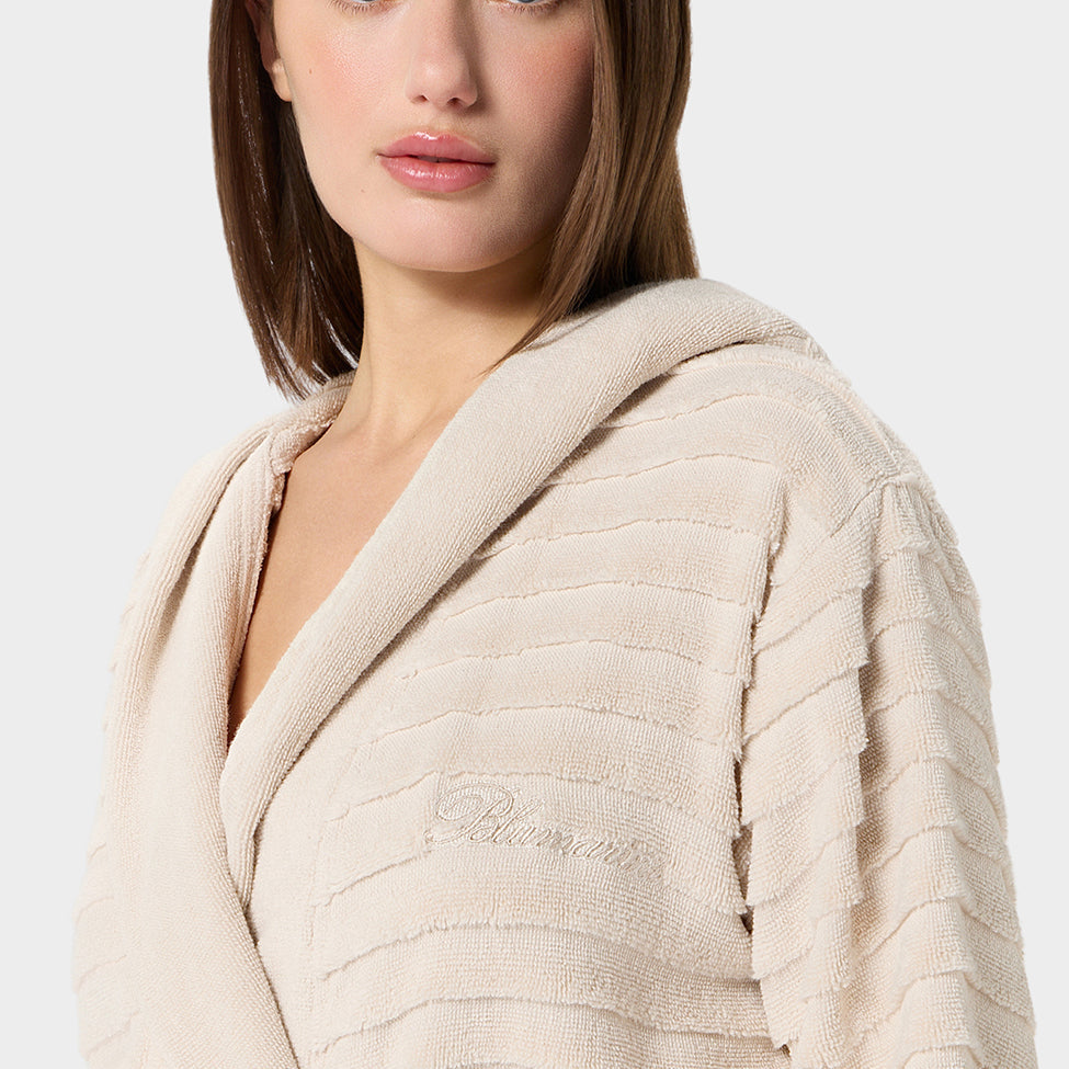 Accappatoio uomo donna in spugna Blumarine art MADEMOISELLE Blumarine