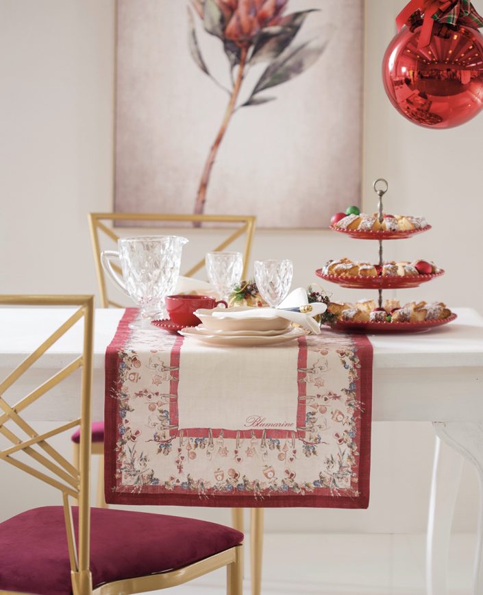 Vis a Vis - Runner christmas art Biscotti Blumarine Blumarine