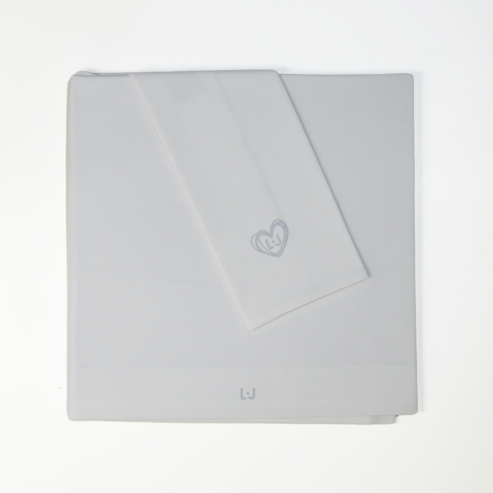 Liu jo Completo Lenzuola Singolo in cotone art Centro