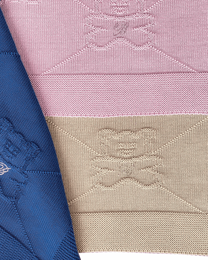 Copertina Blumarine Baby Orsetto cotone Blumarine